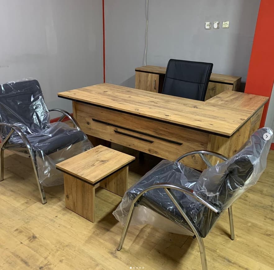 Oray Concept Ahşap Ofis Yönetici Takımı ve Misafir Koltukları 15